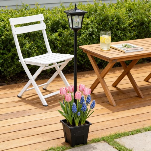 Solar lamp post light - lamp,