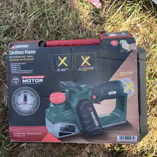 Parkside 12v cordless planer - 12v,
