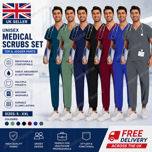 Unisex medical scrubs set - unisex,
