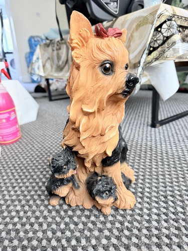 Yorkie dog family - yorkie, decorative