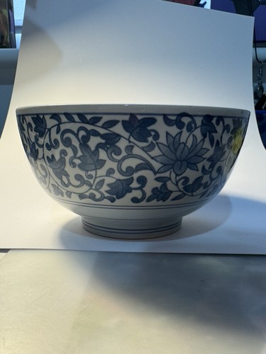 Pair oriental porcelain bowls - porcelain,