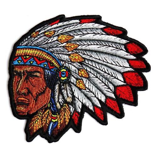 Embroidered native american - embroidered,