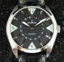 Eterna KonTiki Fourhands XXL 1595.41.41.1172 Swiss Made 42mm