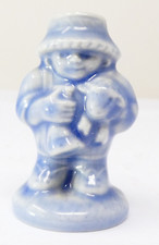 Vintage Wade Whimsies Little Blue Boy Porcelain Figurine