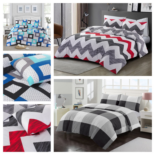 Printed duvet quilt cover set - quilt,