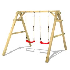 Wooden kids' swing set Wickey