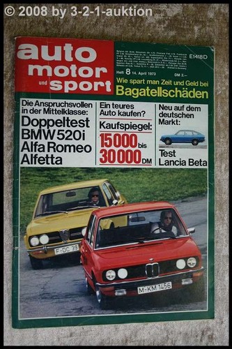 Auto motor sport - 8/73, bmw