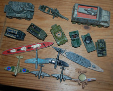 Vintage military planes ships