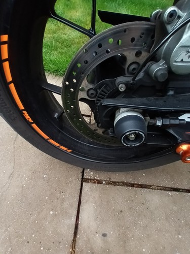Evotech rear wheel spindle - evotech,