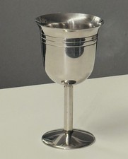 Vintage Silver Stainless Steel Goblet
