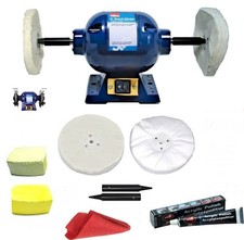 Lawn Bowls Bowling Ball Polisher Polishing Grinder Machine Kits 375W 6" Kit