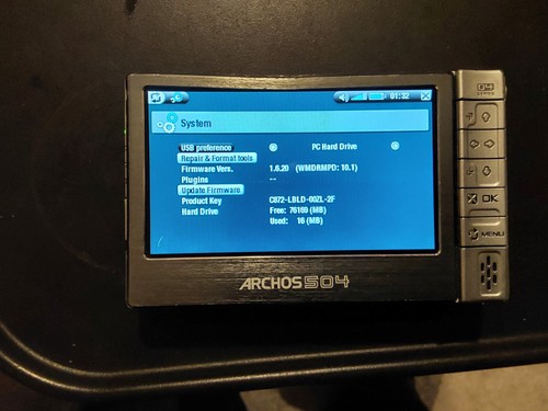 Archos 504 gray - archos, (80gb)