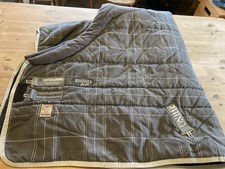 6’3 Horseware Rhino Original 450gm Stable Rug Grey Check No Use Condition