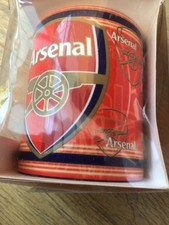 arsenal memorabilia, china mug