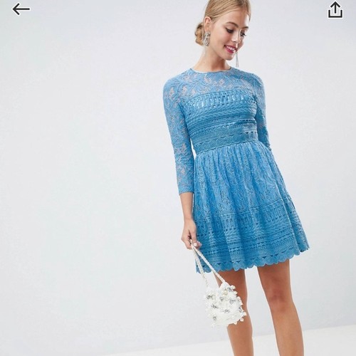 Asos premium lace - asos, blue
