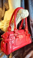 LUCA BOCELLI RED LEATHER