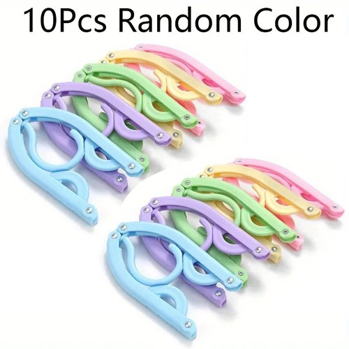 Foldable hanger 10pcs travel - 10pcs,