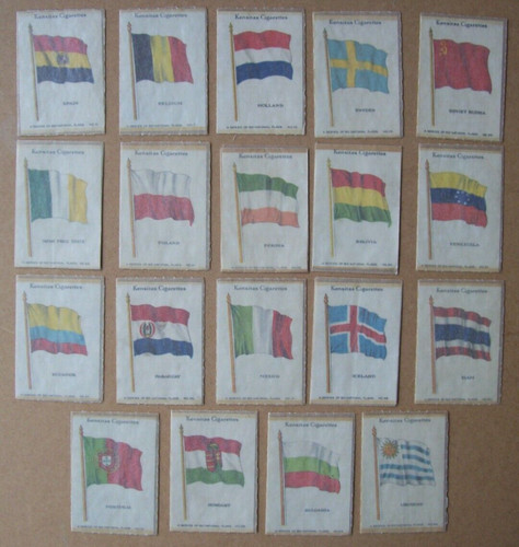 Kensitas cigarette silks in - silks,