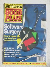 75369 Issue 40 Amstrad PCW 8000 Plus Magazine 1990
