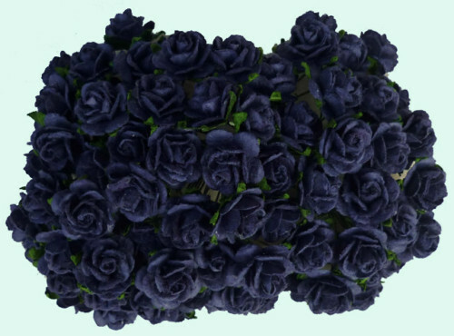 Navy mulberry paper open - mulberry,