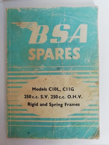 Bsa spares - bsa,