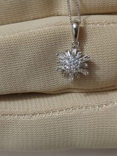 0.20ct diamond pendant 9ct
