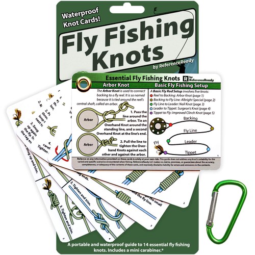 Fly fishing knot cards - fly,