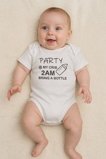 Funny Baby Clothes "Party @ My