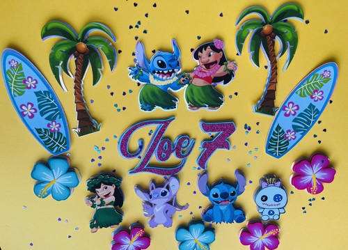 Lilo and stitch cake topper - cake,