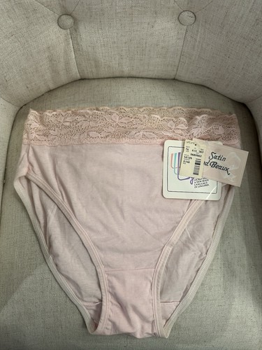 Vtg satin beaux pink cotton - beaux,