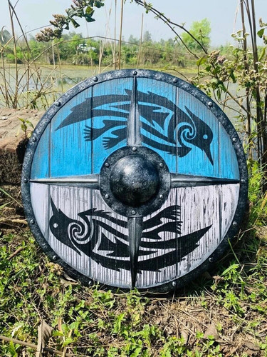 Medieval viking shield - medieval, ragnar
