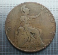 1902 to 1910 Edward VII Penny