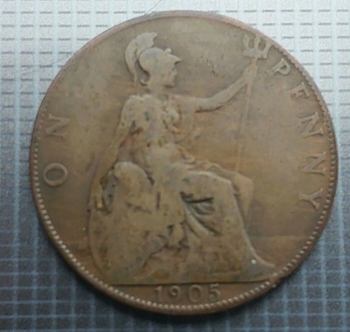 Penny edward vii - 1902, 1910