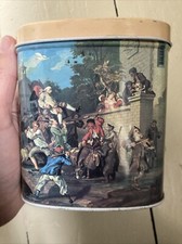 Vintage Bristows Devon Mint Humbugs sweet tin William Hogarth Chairing Member (k