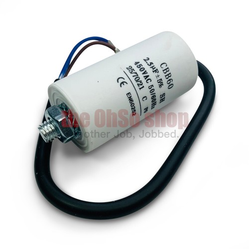 5uf wired capacitor cbb60 - wired,