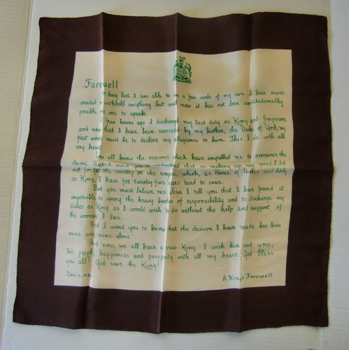Vintage 1936 scarf - scarf, edward