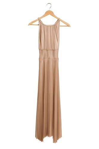 Renzo pleated dress - pleated,