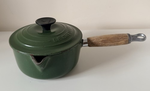 Creuset green 16cm saucepan - creuset,