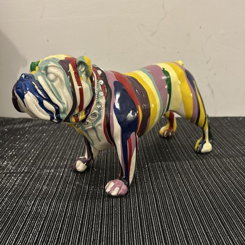 Graffiti english bulldog - graffiti,