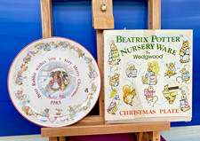 Beatrix Potter Christmas Plate