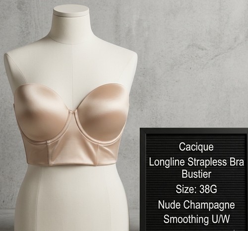 Cacique longline strapless bra - cacique,