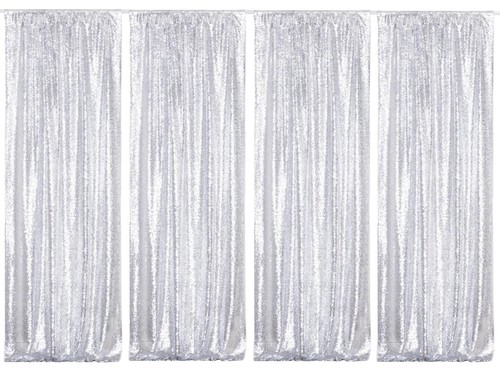 Pcs silver sequin backdrop - pcs,