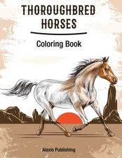 Thoroughbred Horses Coloring