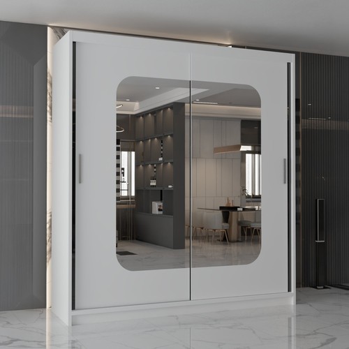 Modern double sliding doors - double,