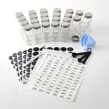 4 oz Glass Jars with Lids 24