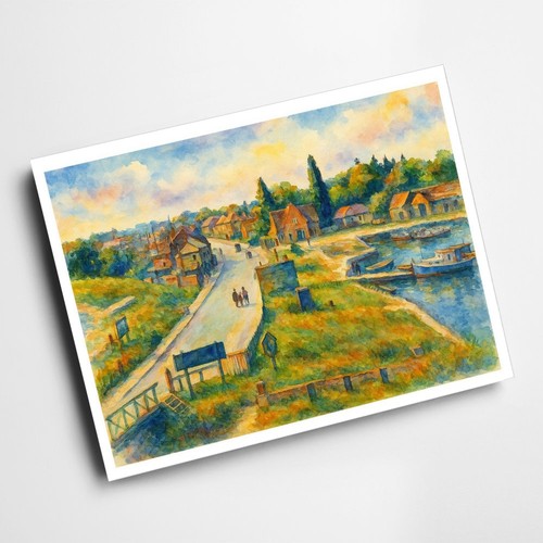 Print the street oulton - print,