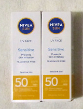 2 x 50 ml NIVEA Sun UV Face