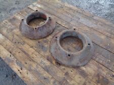 Pair Of Small Tractor Wheel Weights £180+vat