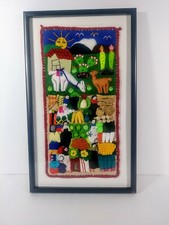 Arpillera Fabric Applique