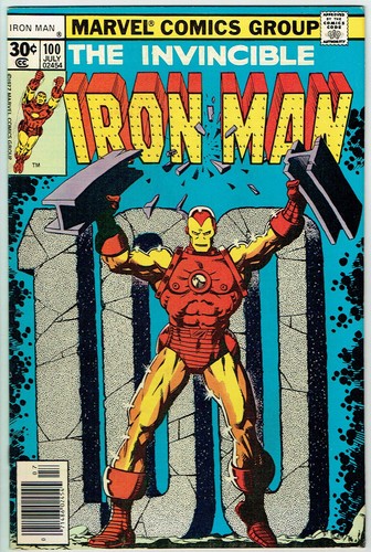 Iron man 100 - man,